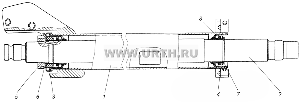 6520-3444010-19 Колонка рулевого управления